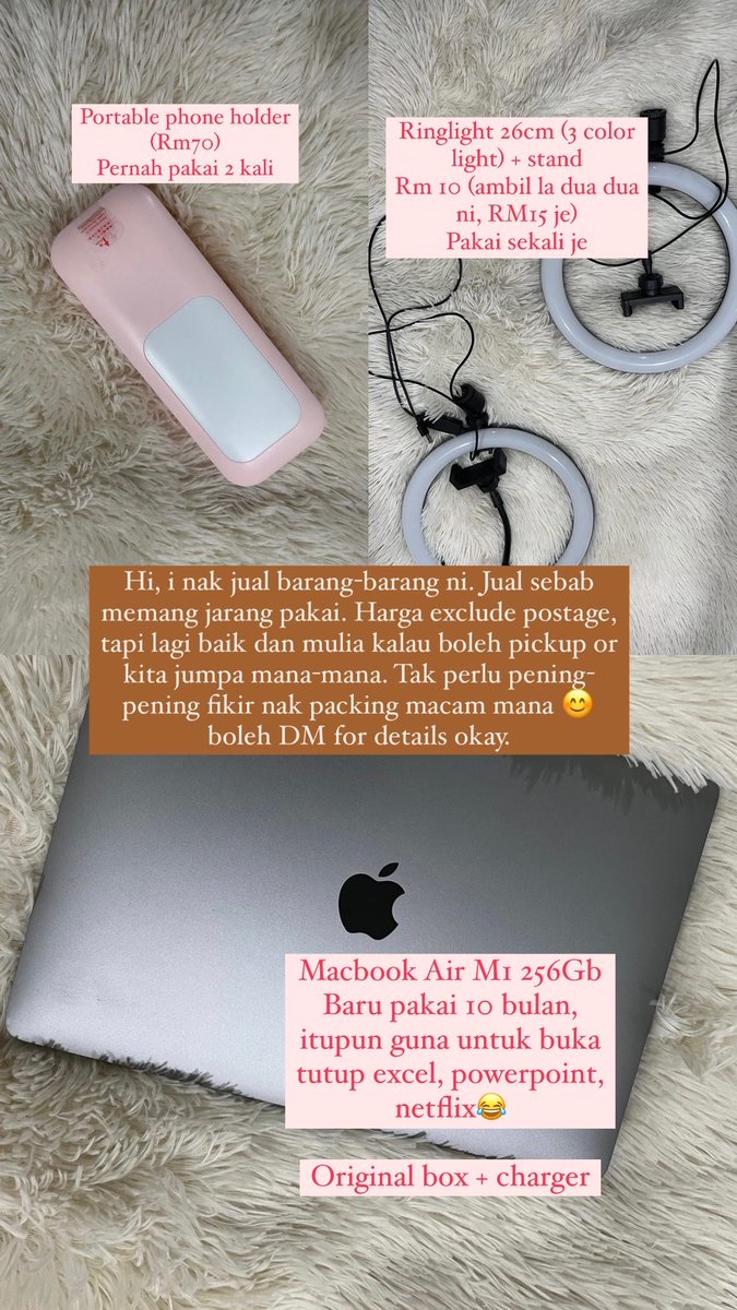 hzfra's tweet photo. Boleh DM ye for more details. Mohon RT jugak. Thank you 😊 https://t.co/E0Pe5xgXgh