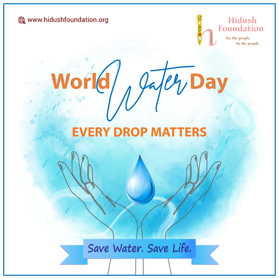 HidushFdn's tweet photo. Caring for water is caring for us all
#WorldWaterDay #HidushFoundation #Charity #Ngo https://t.co/lrfbzUEnXN