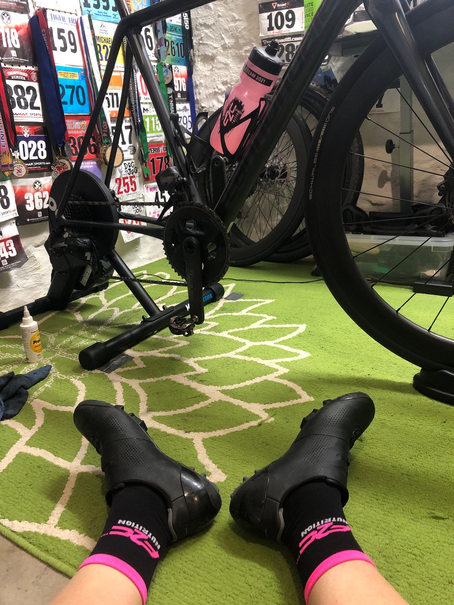 Mike_D_Racing's tweet photo. A lot more indoor trainer time than I’d like this year but race season starts this weekend. @F2CNutrition #f2cnutrition https://t.co/av4kWl1C1y