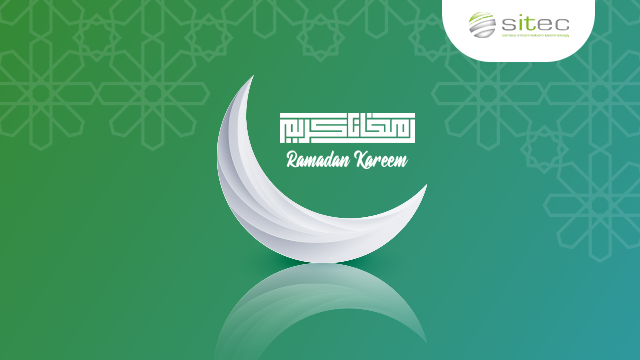 SitecTechnology's tweet image. شركة Sitec تُهنئكم بحلول شهر رمضان المبارك وكل عام وأنتم بخير

Have a blessed and peaceful Ramadan 2023! May you all have a very happy and blessed Ramadan Mubarak.🌙