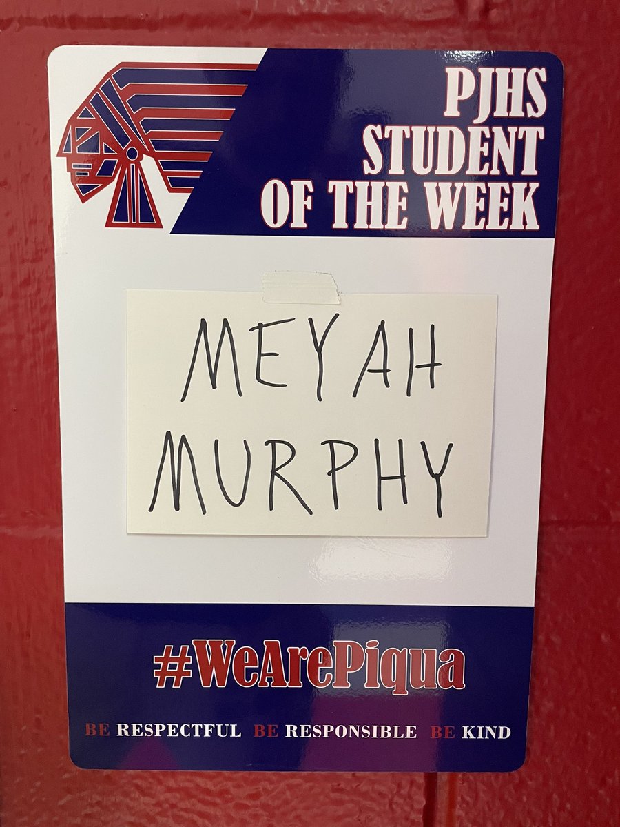 MrJohnsonPJHS's tweet photo. My all star students for the last month! AJ’s effort has improved so much this year. Kamri has been rock solid at the top of her class. Keegan set high goals for himself last quarter, and reached them. Meyah is focused and positive every day in class. Great job! #WeArePiqua https://t.co/1Nv4j4stYK