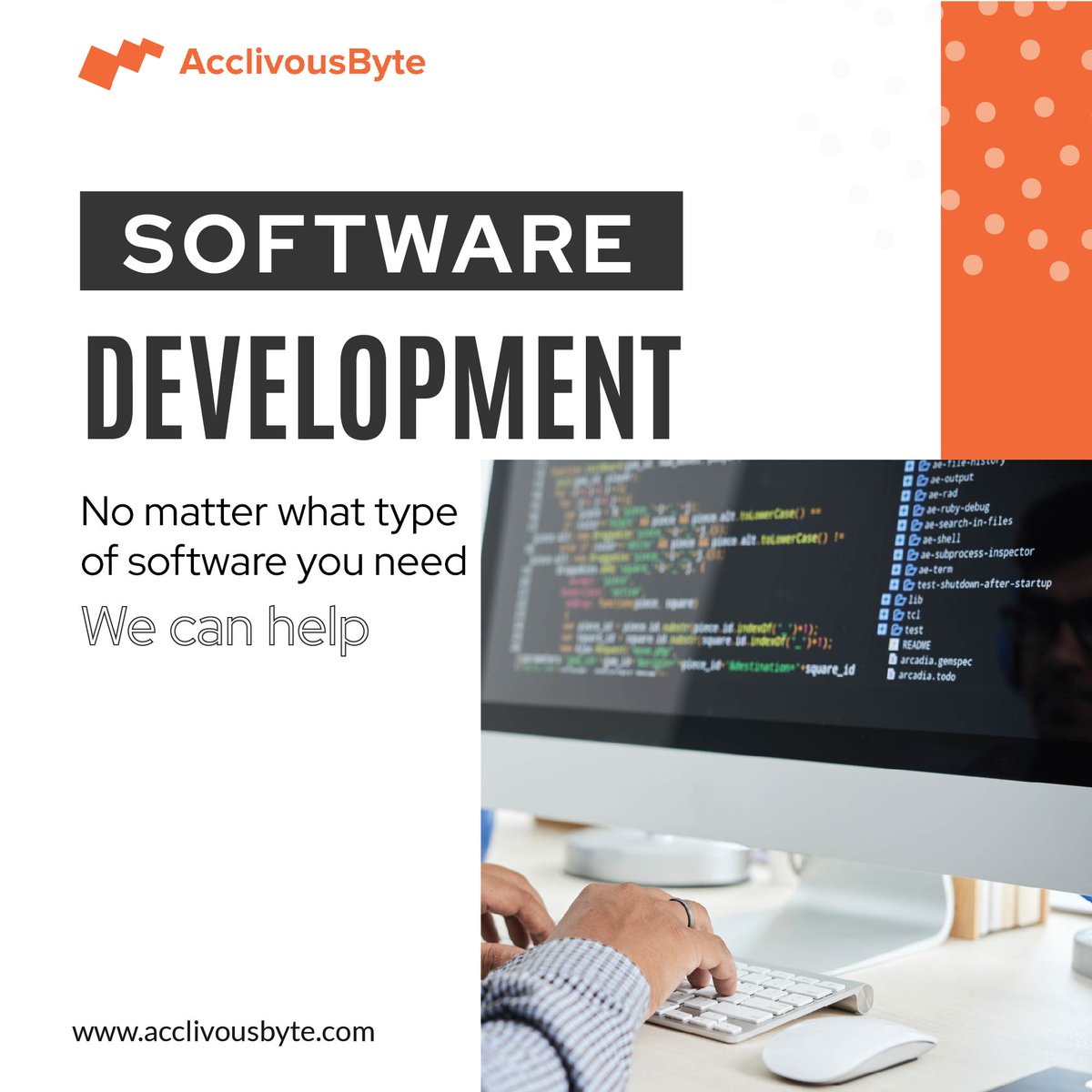 acclivousbyte's tweet image. Software Development
Regardless of what sort of programming you want, we can help.
#Softwaredevelopment #appdevelopment #customwebsitedevelopment #softwaredevelopmentstructure #acclivousbyte