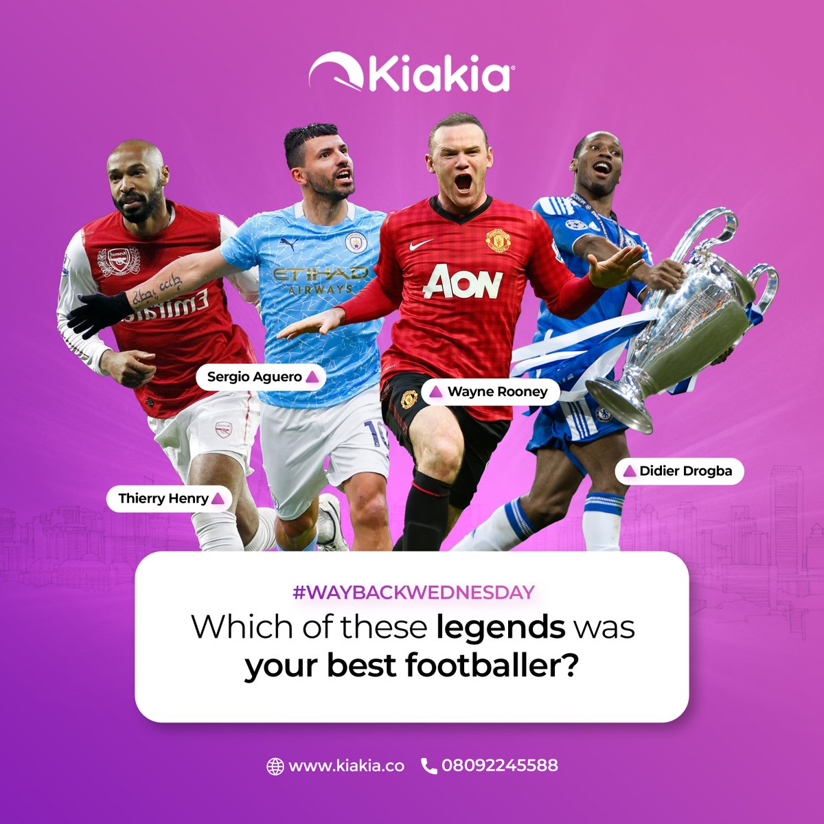 kiakia_co's tweet photo. We all had that footballer that made our adrenaline pump whenever we saw him on our screen and gave us the exciting football thrill.
Who was it for you?
#waybackwednsday #kiakiawednesday https://t.co/wdzpkgu4D2