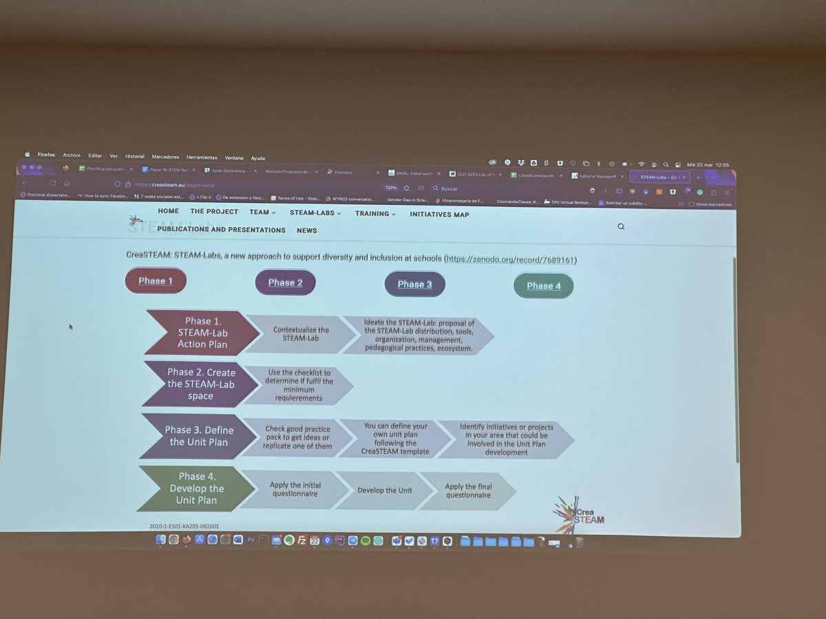 frangp's tweet photo. .@aliciagh_  presents the @creasteam @EUErasmusPlus project framework as the main project outcome This framework is available at https://t.co/NVQuaunAxb https://t.co/ohEWR6uD9C