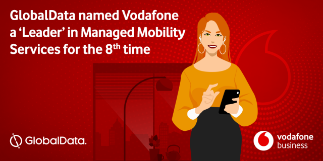 8 times &amp; counting! GlobalData named Vodafone as a Leader in their latest Competitive Landscape Assessment for Global Enterprise Mobility Services. See the report via <a href="/VodafoneBiz/">Vodafone Business</a>: #5G #connectivity bit.ly/3FDfSmz