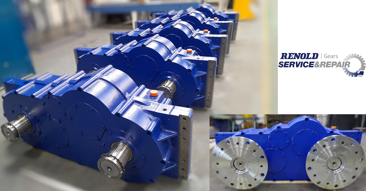 A batch of 6 large #custommade #helicalgear units are destined for wash plants in the aggregate industry.
A single input shaft drives a pair of synchro-meshed counter rotating output shafts which in turn drive the washing logs which clean the aggregates.