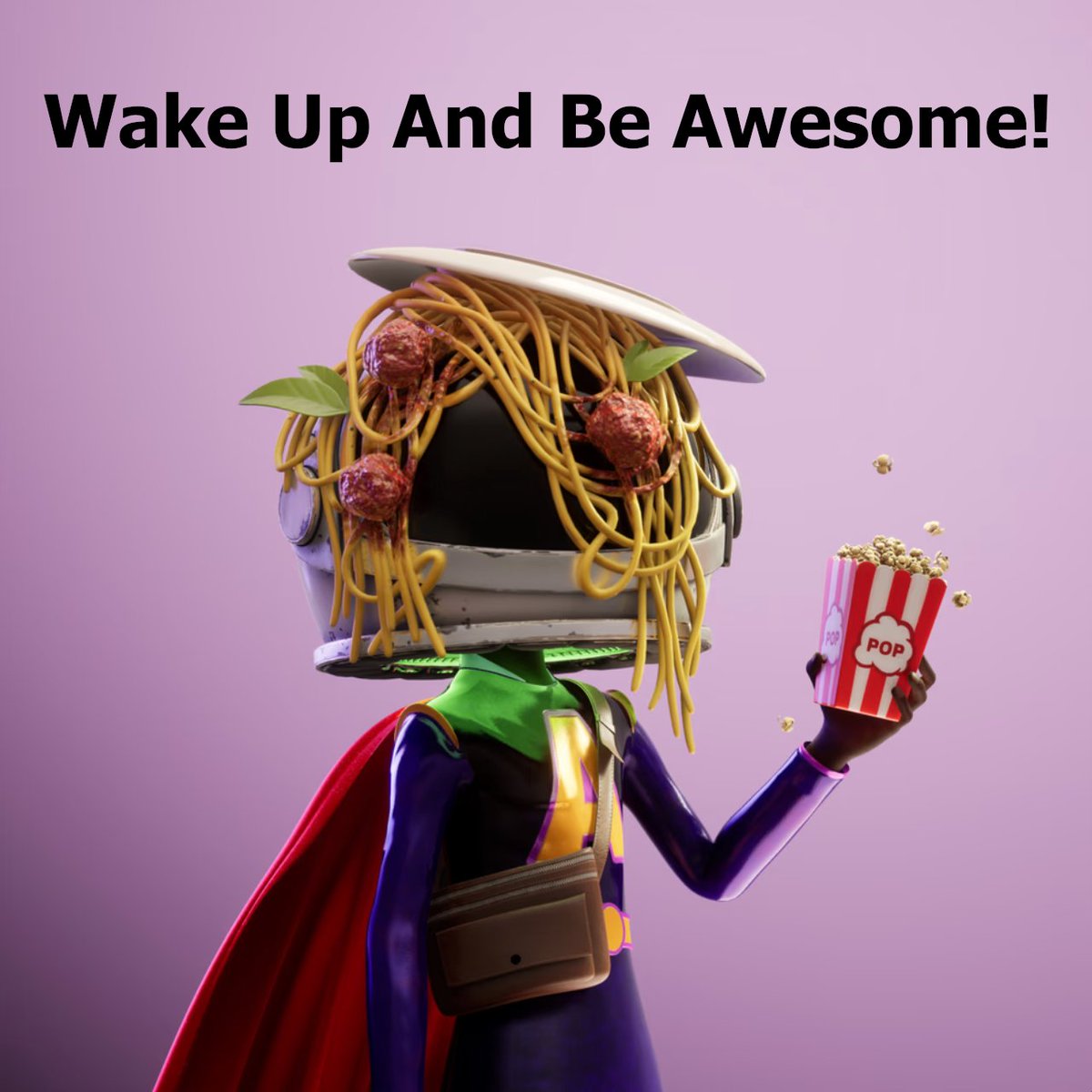 💜🌄GM GM! 🌄💜
<a href="/AkuDreams/">Aku 👨🏾‍🚀 Akutars</a> #WeAreAku #NFT #BeAwesome