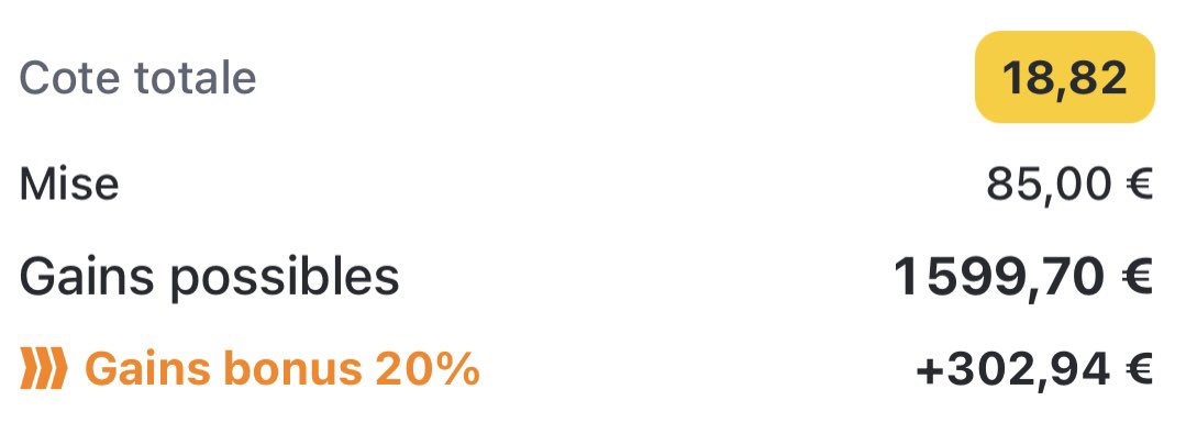 KPSPORTS_'s tweet image. MON FUN DU JOUR 

Cote 19.00 🎁

hier on a gagné, alors aujourd’hui je vous le partage ! 💪

Dispo sur mon insta gratuitement 

👉KingPronos17 

50€ a gagner parmis les RT et ❤️