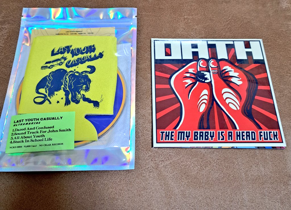 snb0817's tweet image. ラスカジとマイベイビー💿
CD手元に欲しい人です🙋‍♀️

#lastyouthcasually
#themybabyisaheadfuck