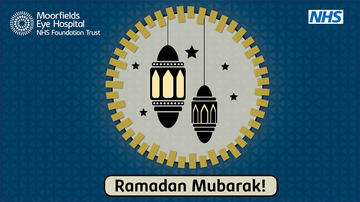 Moorfields's tweet photo. Ramadan Mubarak to our Muslim staff, patients, volunteers, and visitors. Remember, it's safe for you to continue with your eye drops during the holy month. Our short video shows you how to put your eye drops in: https://t.co/lU5UBwEnJI #KnowYourDrops https://t.co/DTChfwY2xY