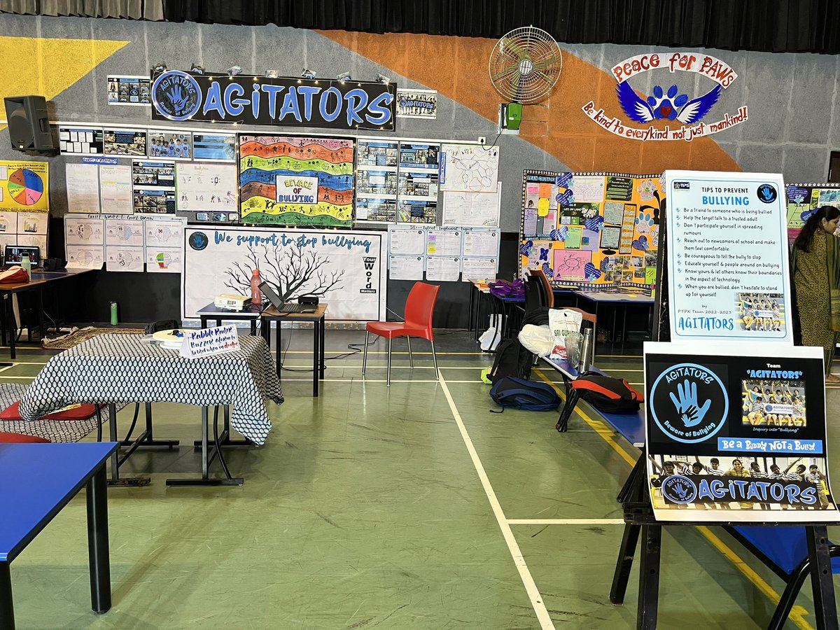 The proud PYPX Mentor
PYPX'23 went like "We are the Agitators, Beware of bullying". A thorough inquiry on "Bullying" led the learners to be agentic, responsible, enthusiasts and take necessary actions for a better change.
#pypx #pyp #mentor #pypeducator