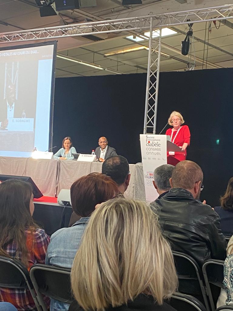 ESobngwi's tweet photo. Just chaired a very important session at Société francophone du diabète in Montpellier on diabetes and pregnancy with more evidence on the role of preconceptional health and weight and weight gain during pregnancy, and pilot foetal GCK screening https://t.co/kcVGAvnFJH