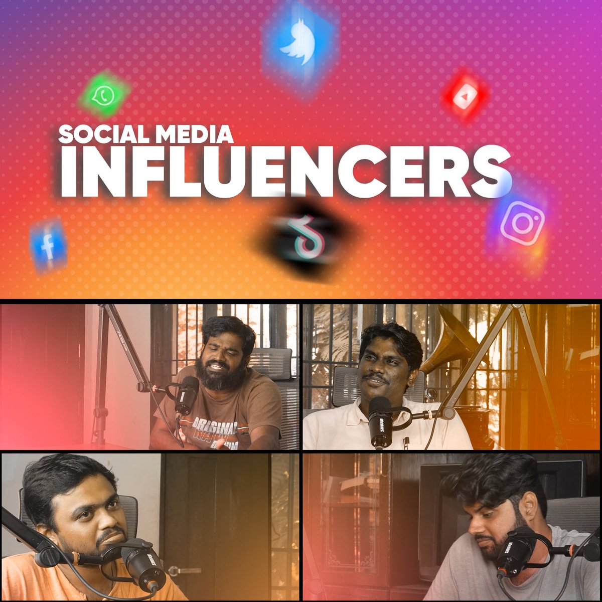 metamonkeystv's tweet photo. Social Media & Influencers - #MetaPodcast
https://t.co/2dzHOG5WUz
@vijayvaradaraj
@raghudaw
@r_dnezz
@jai8__ https://t.co/3BCXEi0bQb
