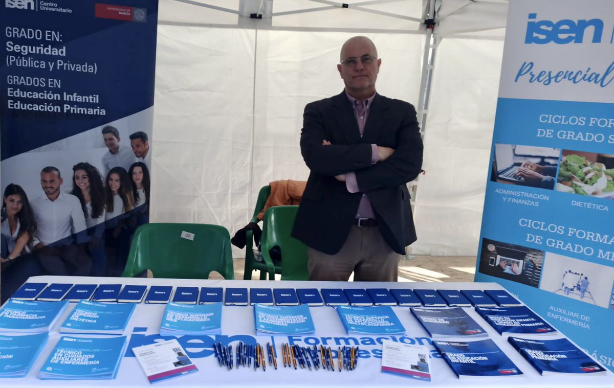 IsenFormacion's tweet photo. 📣 Hoy #Isenfp participa en la VI Feria de Formación, Empleo y Orientación Educativa en Pilar de la Horadada.
🕒 09h a 15h.
📍 Plaza Campoamor
#Feria #Formación #Empleo #Orientación #PilardelaHoradada #Isen #SomosISEN https://t.co/BnZeoV0FKB