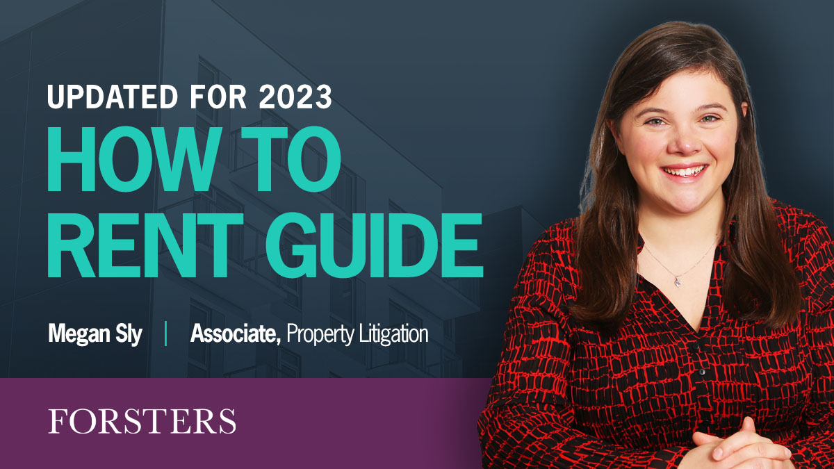 The National Residential Landlords Association report that a new How to Rent Guide is due to be published this week. This is the first update since an Easy Read version of the guide was published in 2021.   
insights.forsters.co.uk/post/102iaxt/a…