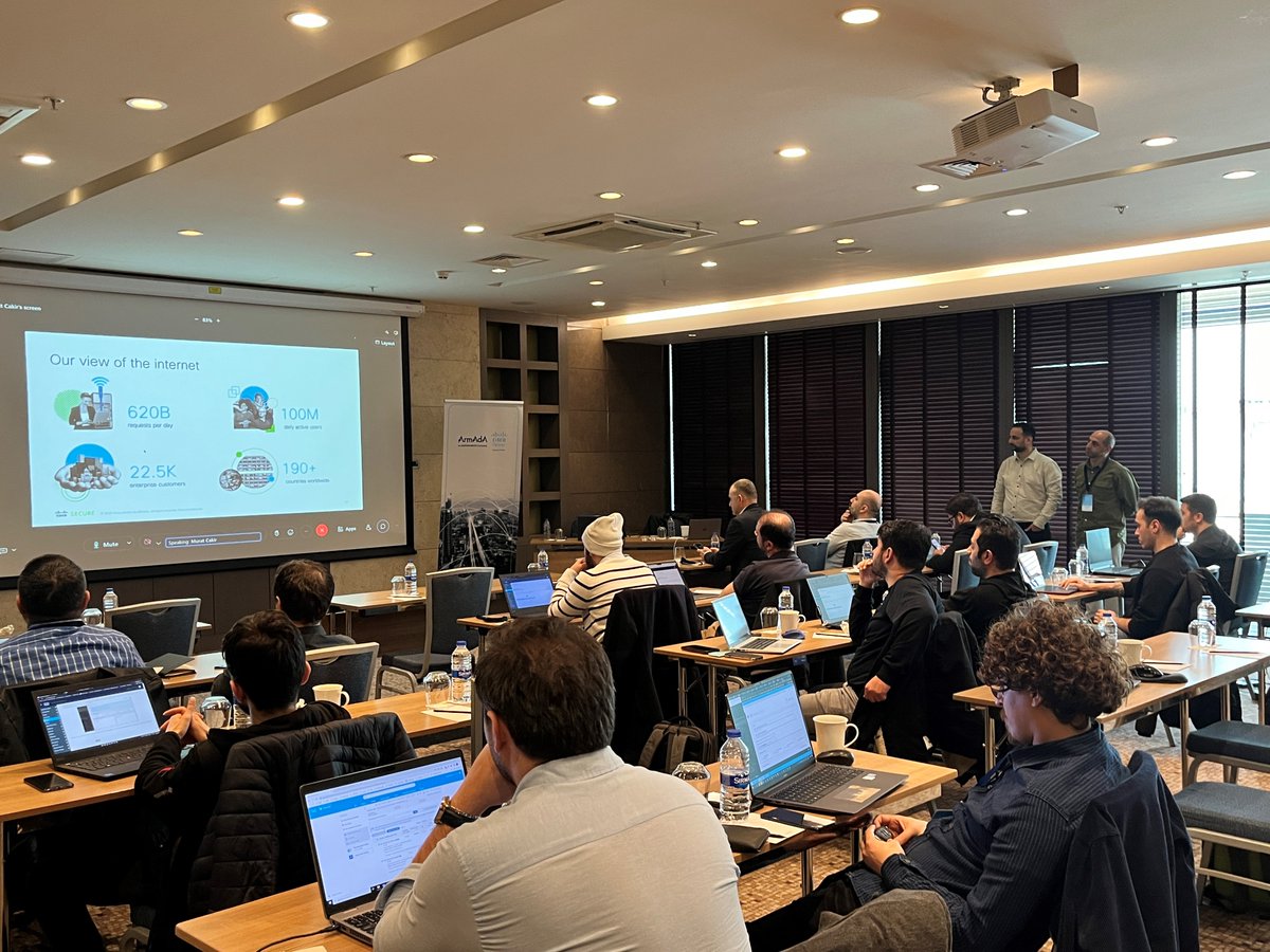 ingrammicrotr's tweet image. Bugün gerçekleşen #Cisco Security ve Umbrella Demo eğitimimize katılım sağlayan tüm iş ortaklarımıza teşekkür ederiz.

Cisco Umbrella ve Cisco Security çözümlerimize dair bizimle cisco.tr@ingrammicro.com üzerinden iletişime geçebilirisiniz.

#ciscosecurity #ciscoumbrella