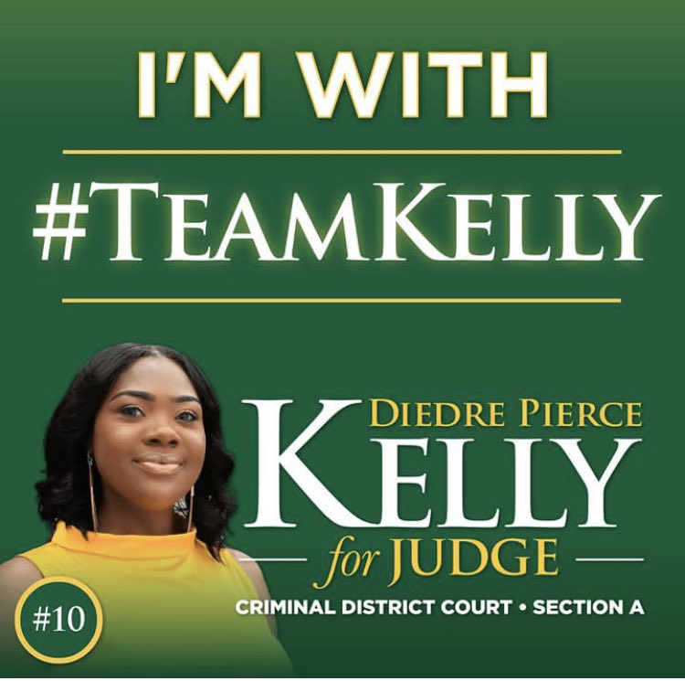 deepsouthpolitx's tweet photo. Please vote this Saturday, March 25th, for @VoteDiedreKelly #10 as the next Judge of Criminal District Court - Section A.
#TulaneAndBroad
#BlackWomenLead
#VOTE
#VoteDiedreKelly
#Roneagle
#RiseUp
#SULC
#MyDU
#Dillard
#CriminalJustice
#McD35
#SULC
#NOLA
#DU1869 https://t.co/VDs1BVwHvA