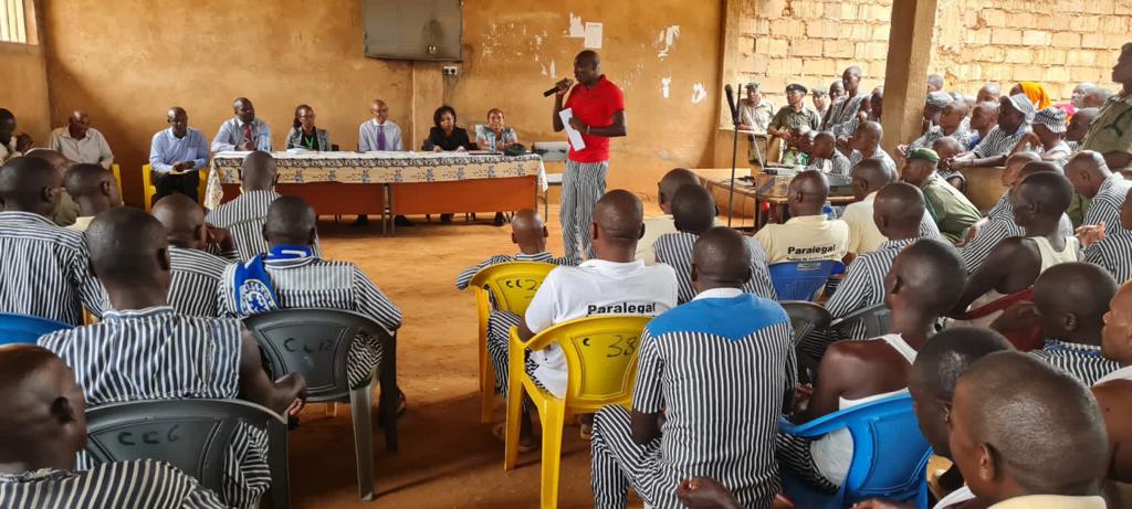 ODPPKE_cafe's tweet photo. ODPP Voi Office &amp; the Judiciary visited the Manyani Maximum Prison to listen to the grievances of prisoners. ODPP's Franklin Sirima accompanied the new Resident Judge to be based in Voi, Justice George Dulu. #HakiNaUsawa https://t.co/7JCtCvKmDk