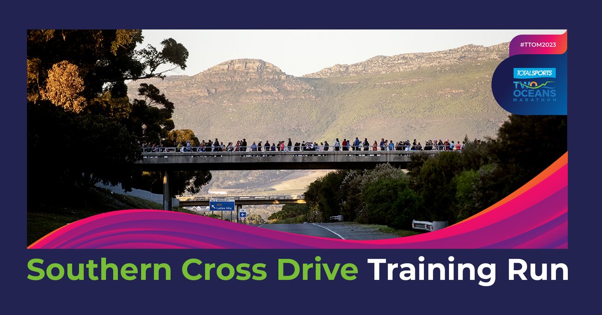 NEXT TRAINING RUN: Southern Cross Drive, 25/03 #TTOM2023 #KeepPushing #QhubekekaDeUfike #Totalsports #NothingFeelsBetter #TTOMXASICS

HOST CLUB: Hewat AC

OFFICIAL HYDRATION PARTNER: @POWERADE 
#PoweradeZa

OFFICIAL BEVERAGE PARTNER: @CocaCola_ZA  
#CCPB #CCPBEvents

See bio