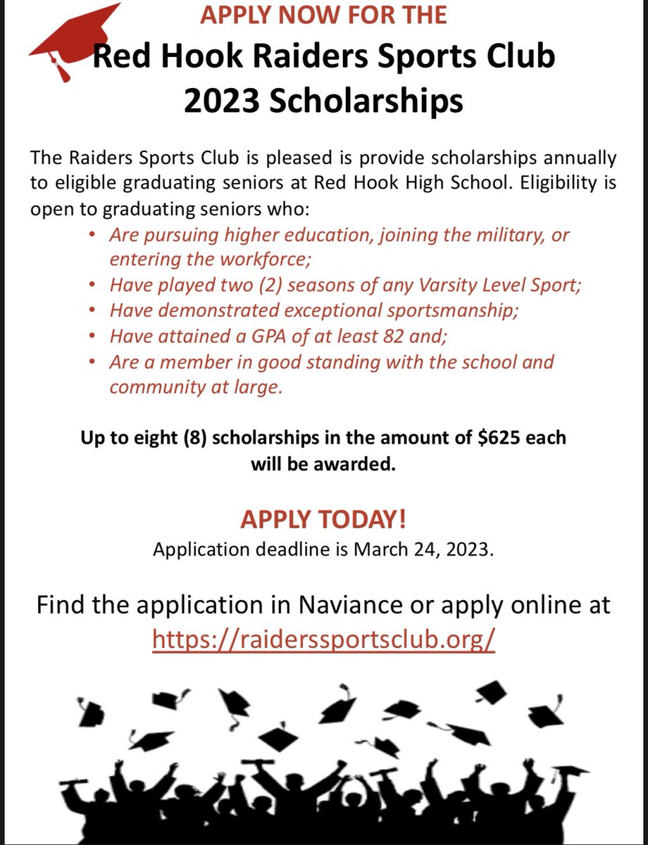 HookRaider's tweet photo. Two more days to apply! Don’t pass up the opportunity 2023 seniors! https://t.co/2cJX6hrT7U