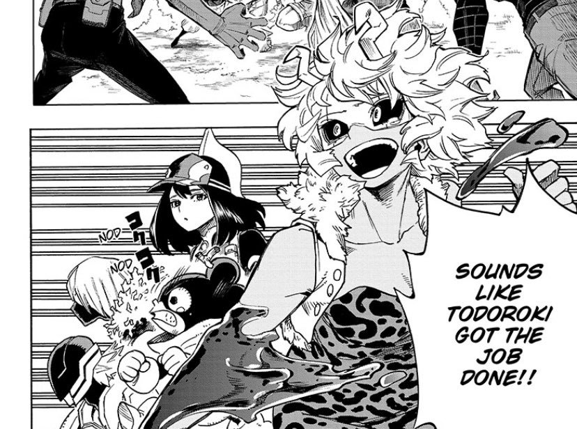 ally ‼️ on Twitter: "mha leaks / mineta wasn’t even shown anywhere during the jaku fight did he