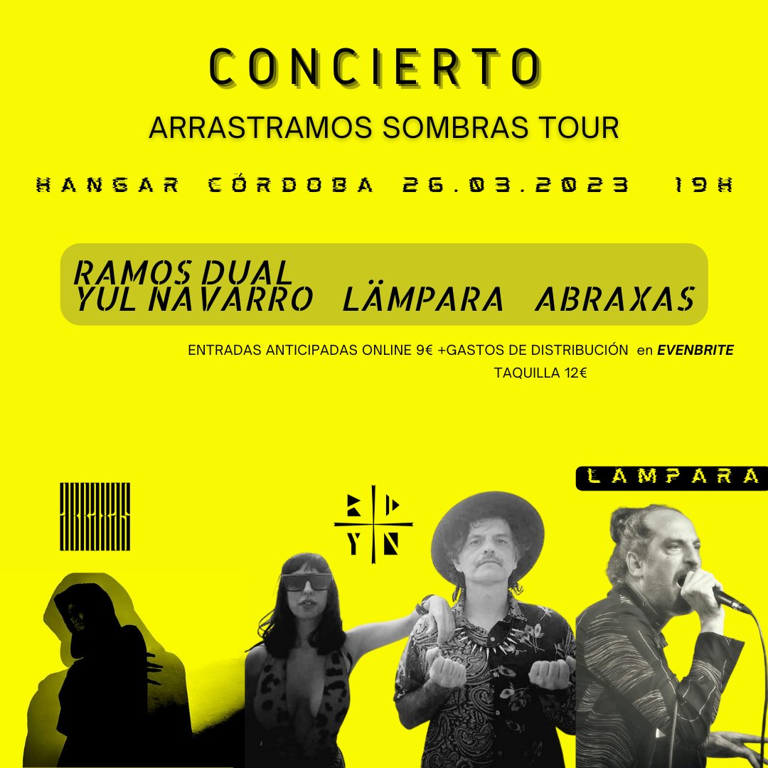 Doblete en #Andalucia:
📆 Viernes 24 en Theclubmlg #Málaga
📅 Domingo 26 en <a href="/Hangarcordoba/">Hangar Cordoba</a> #Córdoba + Ramos Dual y Yul Navarro

#Abraxas #industrialmusic #dancemusic #EBM #electropunk #darktechno #musicactivism #darkwave #technomusic #cyberpunk #technobodymusic #electronicmusic
