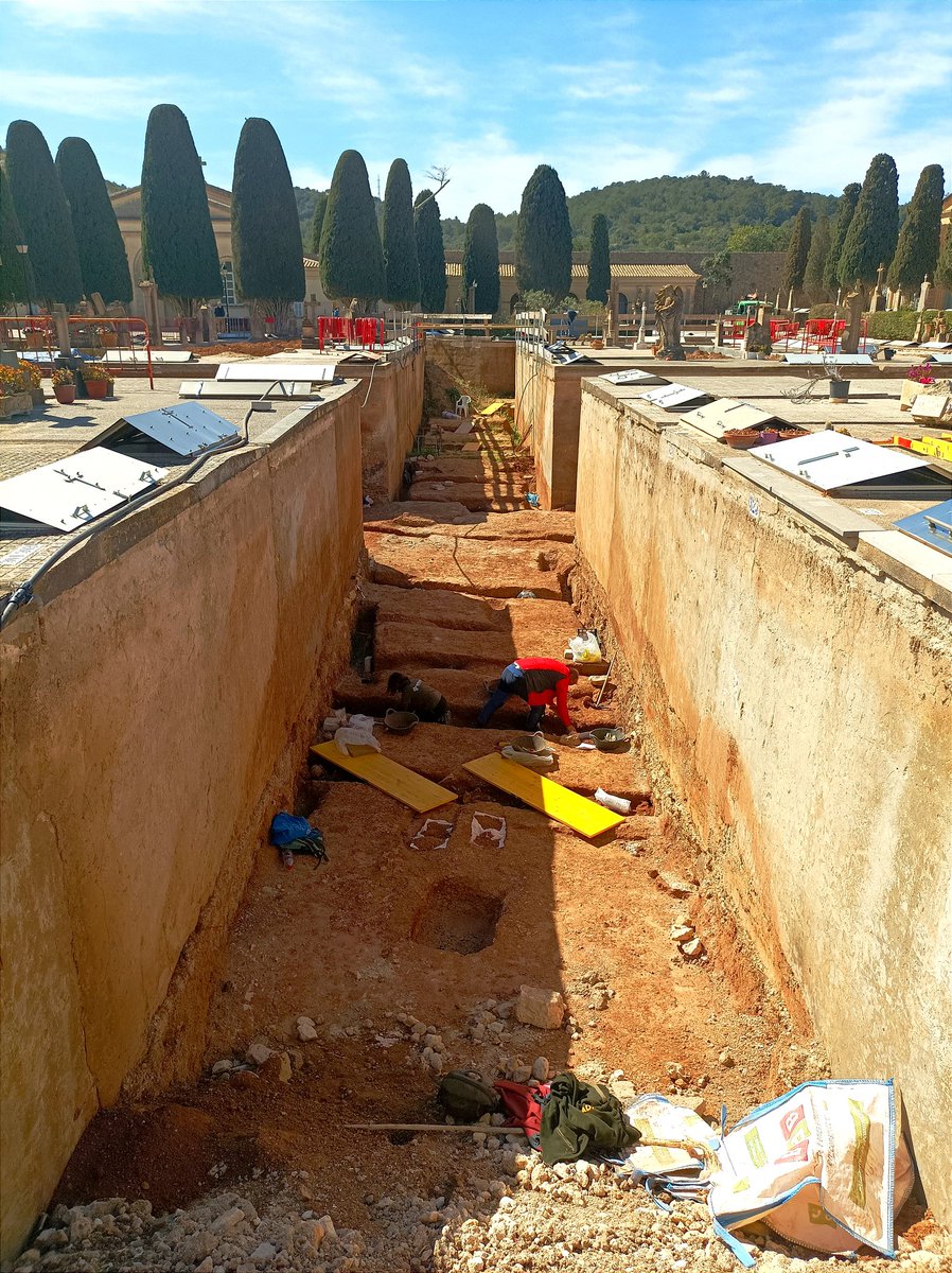 JesJuradoSegui's tweet photo. ‼️A son Coletes hem trobat els cossos de 20 noves víctimes assassinades

Hem localitzat un grup de 3 dones juntes, i treballam amb la hipòtesi de que siguin part de les 5 milicianes arribades en el desembarcament del capità Bayo

Antropologia i genètica ens donaran les respostes https://t.co/8sDI5ccVKA