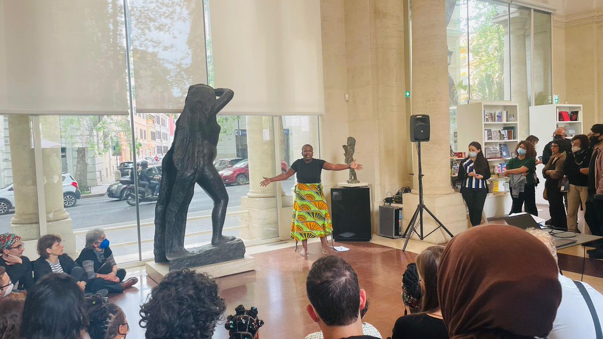 Wakio Mzenge (@wakiomzenge) on Twitter photo During my <a href="/Artxchangeproj1/">artxchangeproject</a> residency in Rome, I had a conversation with this sculpture here "Escape from Sodom" by Antonietta Rafaël. We spoke of our past, our search for the third paradise, what we left behind and what we hoped to return with. @CISPKenya During my <a href="/Artxchangeproj1/">artxchangeproject</a> residency in Rome, I had a conversation with this sculpture here "Escape from Sodom" by Antonietta Rafaël. We spoke of our past, our search for the third paradise, what we left behind and what we hoped to return with. @CISPKenya
