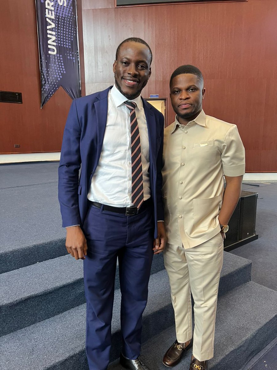 MasawuduMahama's tweet photo. With the maestro @SammyGyamfi_ the other day at the UPSA Auditorium.
#TrueStateOfTheNationAddress https://t.co/pK9R22vuaL