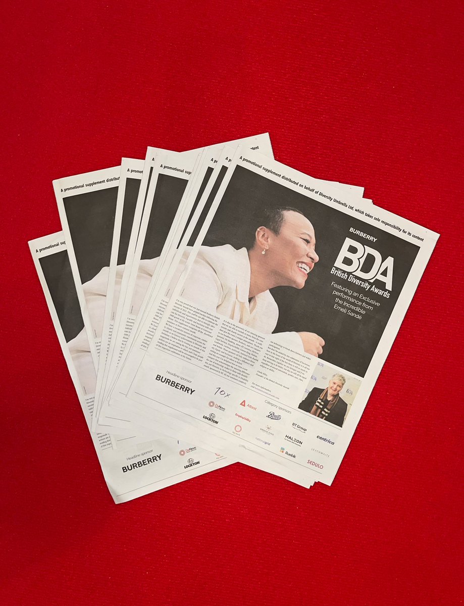 Today’s the Day! #BurberryBritishDiversityAwards hosted by @junesarpong and @drranj and featuring the amazing @emelisande - Check out our 8 page feature on the awards in today’s @guardian newspaper Congratulations and good luck to all those shortlisted! -#BDA23