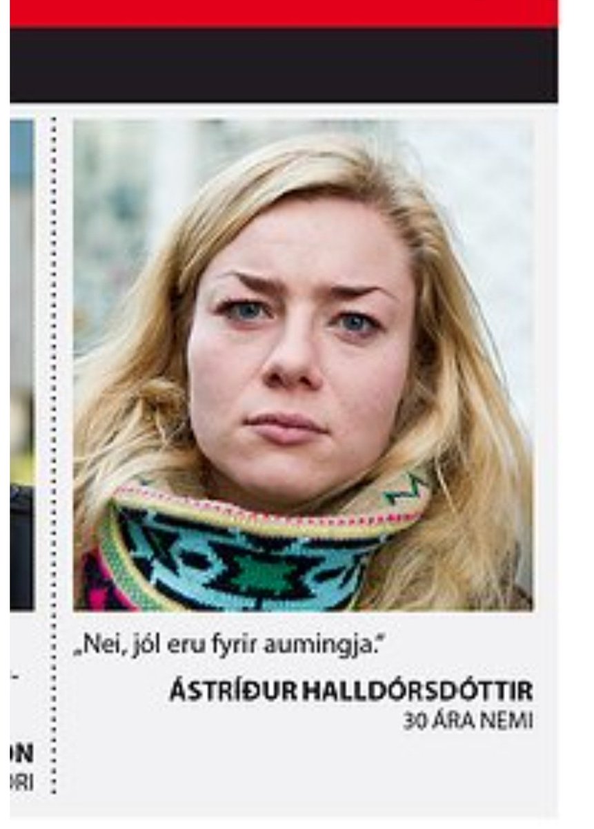 lukkabjorg's tweet photo. @tinnahelga Þessi ummæli eru í flokki með ummælunum hennar Ástríðar hér um árið. Þessar tvær konur eru fyrirmyndirnar mínar! https://t.co/r6aJRDxOzS