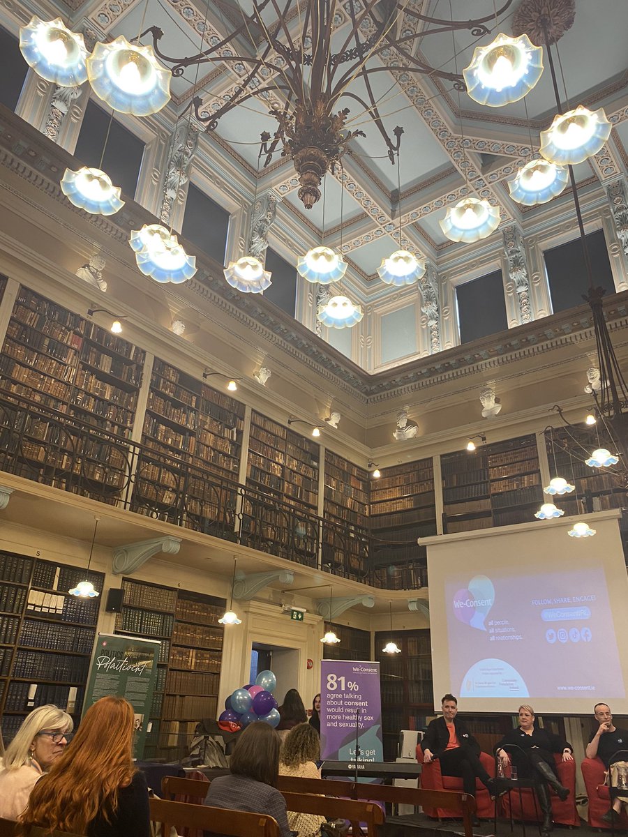 YWCADublin's tweet photo. Delighted to be at the launch of @WeConsentIRL for this very important conversation. https://t.co/rVFDa6gpx2