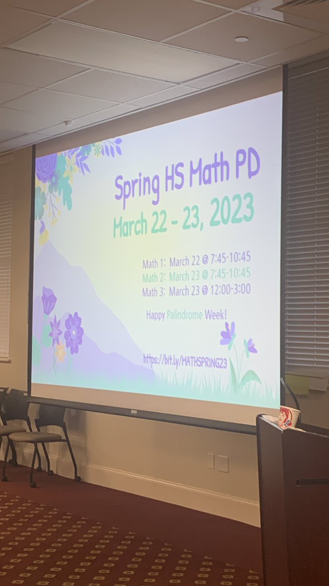 Let’s get our Spring High School Math PD started!  <a href="/JCPS_NC/">Johnston County Public Schools</a>