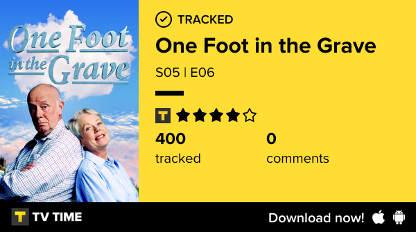 agenttsherlock's tweet photo. I've just watched episode S05 | E06 of One Foot in the Grave! https://t.co/ZwnKYhT68h #tvtime https://t.co/xQyl70tptK