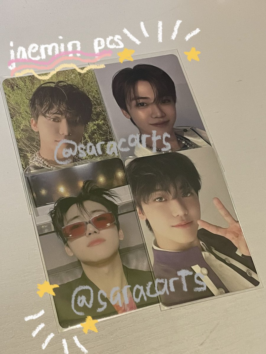 anyone looking for jaemin’s pc? please lmk if you’re interested w any of these! ^^
#pasarNCT #PasarNCTmy