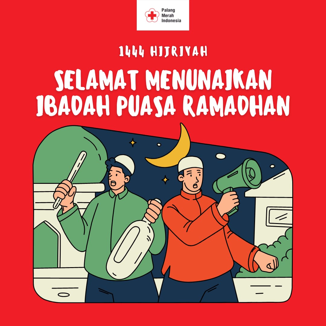 #SalamKemanusiaan 

Palang Merah Indonesia mengucapkan selamat menunaikan ibadah puasa 1444 H. 

Semoga ibadah puasa yang kita dapat selalu diberkahi oleh Allah SWT. Mari kita selalu tebar kebaikan di bulan suci Ramadhan🤲

#pmiselalubantu #TerusTebarKebaikan #PMIKotaSamarinda