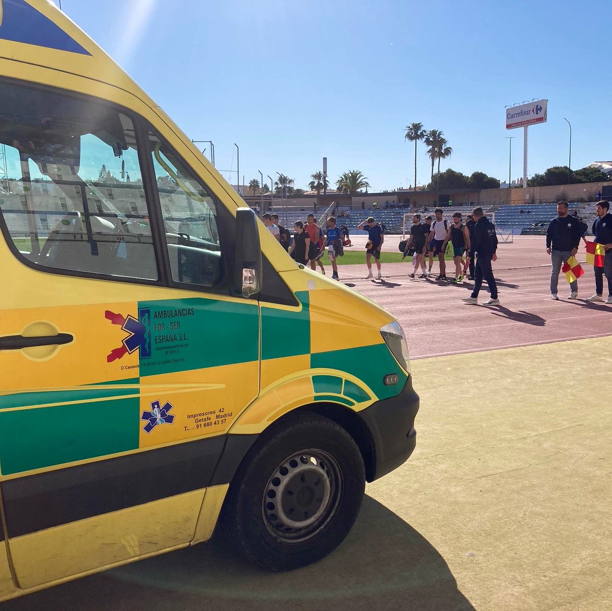 forser_amb's tweet photo. Nuevo día, nuevas oportunidades para los #opositoresbomberos para la provincia de #cadiz. Siempre vigilantes en las #pruebasfisicas que a veces le pasan factura a estos aguerridos #espartanos. Por ello estamos allí donde se nos necesite.
#ServicioPreventivo https://t.co/ejpfCQNuMq