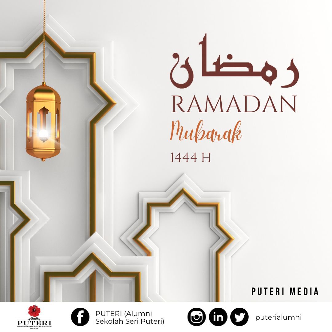 puterialumni's tweet photo. Salam Ramadhan 1444H 

Selamat berpuasa &amp; beramal ibadah. 

PUTERI Exco (2021-24)
22 Mac 2023 https://t.co/YRQ8OxSa9F