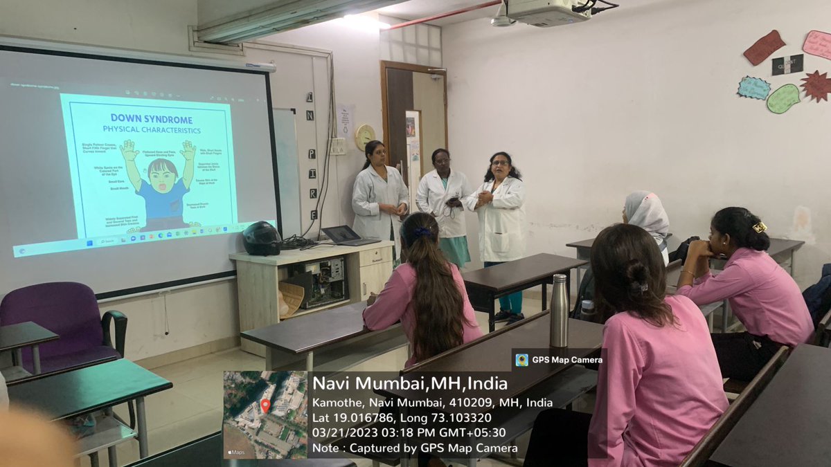 mgmudpo's tweet photo. Glimpses of Down syndrome Awareness Programme  organized at @mgmudpo for students on 21st March 2023 on the occasion of Down syndrome Day-2023. 

#prosthetics #orthotics #rehabilitation #Congratulation #research #Mumbai #MumbaiCity #CollegeStudent #DownSyndromeAwareness https://t.co/NnzSfn4pmo