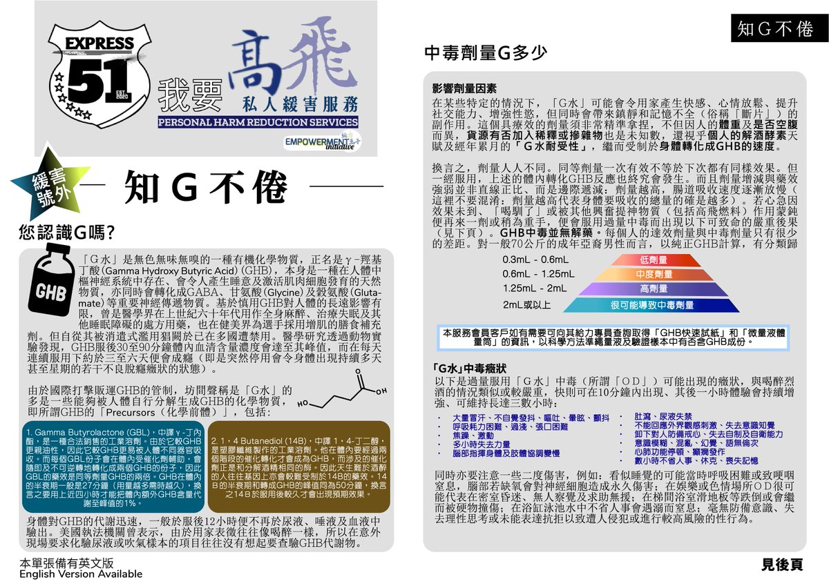 51xpress's tweet photo. [緩害號外]鑑於上周的悲劇新聞，特別發一期是與🚀無關，但飛行員會有用的資訊。好好仔細讀一下，然後推給您的同學再看看吧 #G
[Harm Reduction Special]  In view of the tragic news last week, herewith a special issue not on 🚀, but 🚀ers may benefit from the info. RT to ur pals who need it https://t.co/txvnJH2oXn
