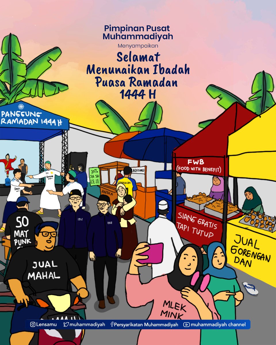 Marhaban Ya Ramadan

23 Maret 2023 umat Muslim akan mulai melaksanakan ibadah puasa Ramadan 1444 H.

Semoga senantiasa diberikan kelancaran dan ketenangan dalam beribadah.

#Muhammadiyah #Ramadan1444H #Ramadan2023 #IslamBerkemajuan