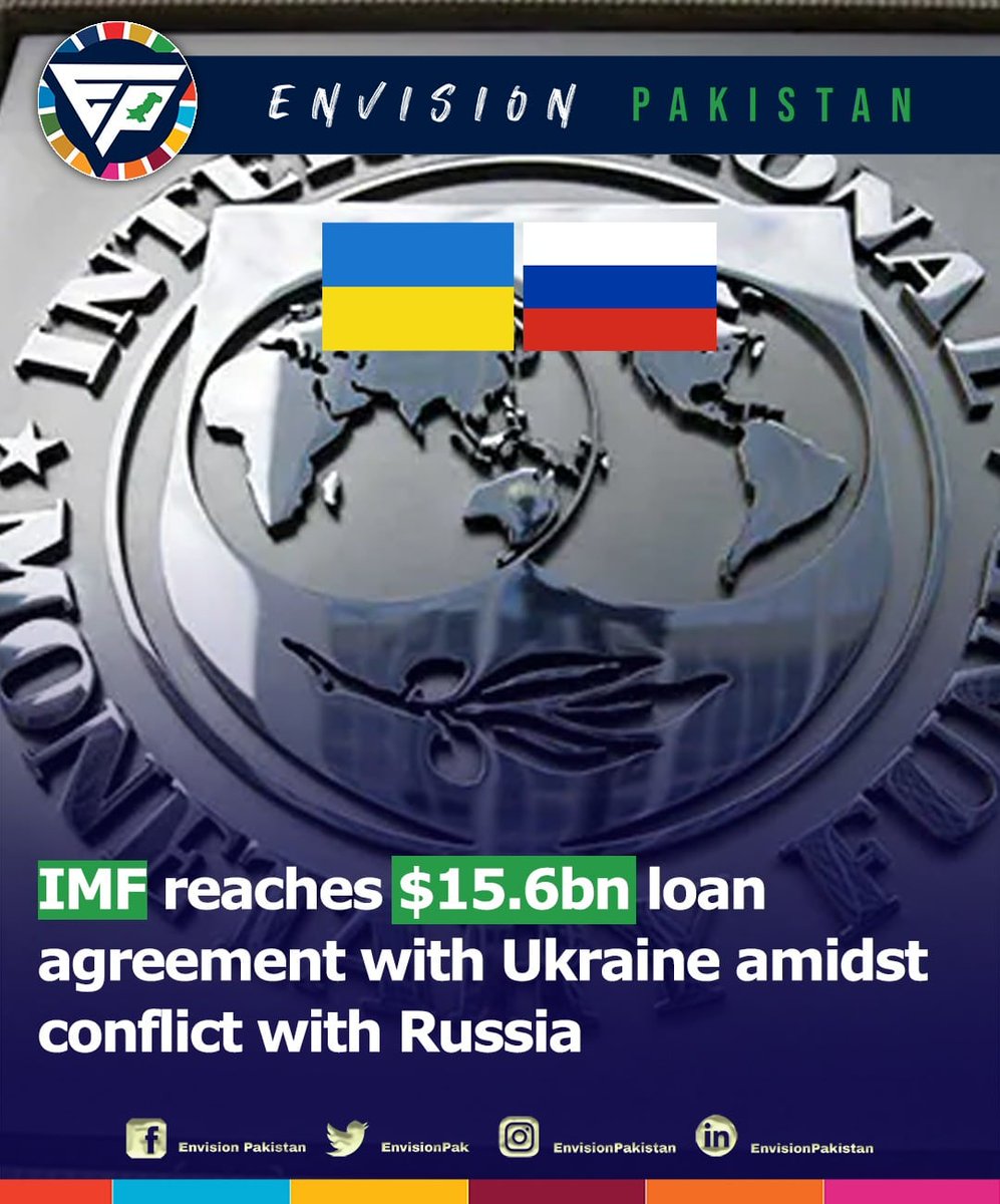 The International Monetary Fund has announced a staff-level agreement with Ukraine for a four-year financing package worth about $15.6bn, which will support the country as it continues to defend against Russia's invasion.

Hashtags: #IMF #Ukraine #Russia #LoanAgreement