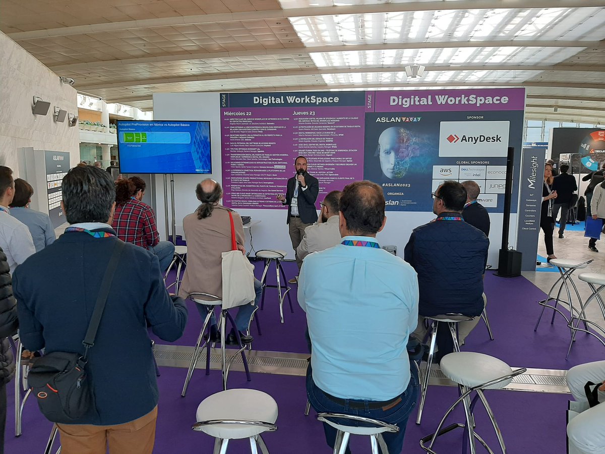 KorBusinessWeb's tweet photo. ⭐️Hoy estamos acompañando a @DellTechSpain  en el Congreso 2023 de @aslan_es que este año se celebra en el Palacio Municipal de Congresos de @IFEMA.
Este año bajo el lema: "Seguimos innovando, seguimos avanzando".
¡Buena convocatoria y mejor organización!💪🚀

#ASLAN2023 #eventos https://t.co/xnbwNuJG5w