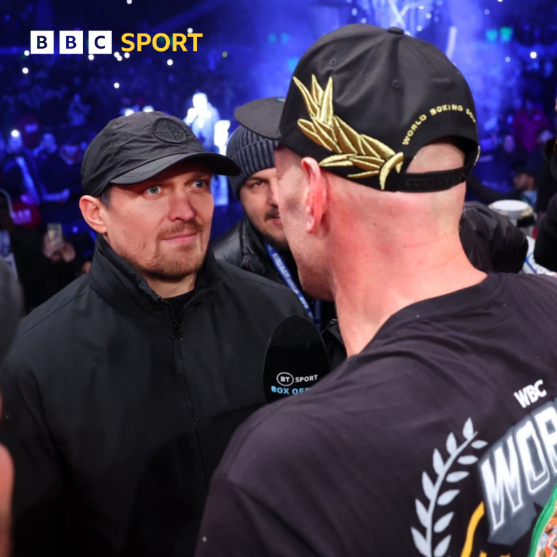 BBCSport's tweet photo. Frank Warren says Tyson Fury's heavyweight fight with Oleksandr Usyk is off ❌😬

#BBCBoxing