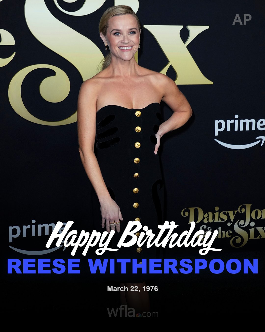 HAPPY BIRTHDAY, REESE WITHERSPOON! The Academy Award-winning actress turns 47 today!  