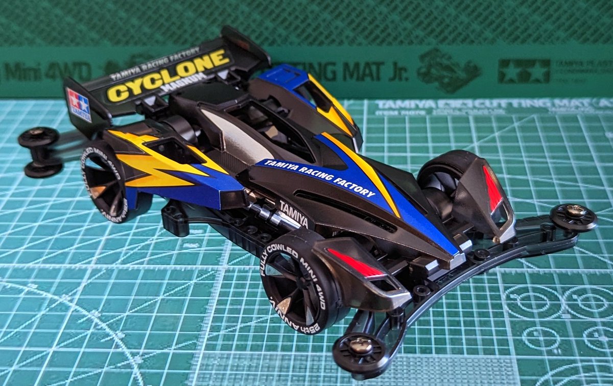 結果発表 #ミテ四駆 #造形部門】受賞㊗️むーろさんの『サイクロン