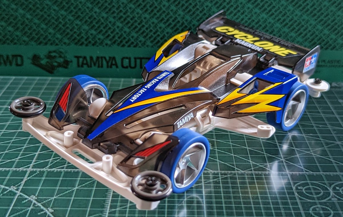 結果発表 #ミテ四駆 #造形部門】受賞㊗️むーろさんの『サイクロン