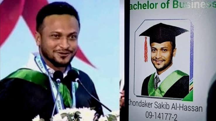FnKabirTweet's tweet photo. Shakib Al Hasan যদি ক্রিকেট ছেড়ে দিয়ে ৪ বছরে গ্র‍্যাজুয়েশন করতো তাইলে আজকে সে হতো ২০ হাজার টাকার মালিক।

১৪ বছরে গ্র‍্যাজুয়েশন শেষ করে সে আজ ২০০ কোটি টাকার মালিক।

টাকা কামানোর জন্য পড়ালিখা করা আসলেই সবচেয়ে খারাপ ইনভেস্টমেন্ট (প্রমাণিত) 🙂
#freelancershahjahankabir https://t.co/ETIIu7qWRB