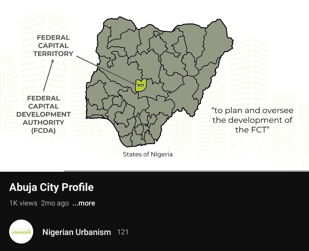 TheMolash's tweet photo. Abuja City Profile has become the first video on Nigerian Urbanism to hit 1k+ views on YouTube. 😁
 Thanks to everyone who has watched and subscribed. 🙏🏽
Future massive milestones are a collection of smaller milestones like this. 😊 https://t.co/E9gug5AnGP