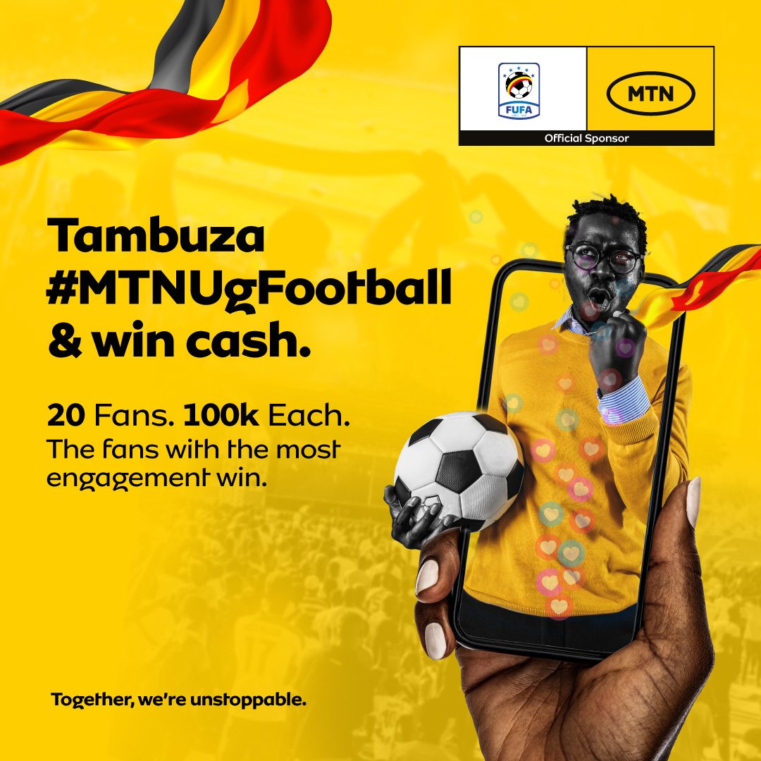 I also want to win 100,000shs from @mtnug as we get ready for #UGATAN. We are all supporting Uganda 🙏
#MTNUgFootball 
 #UgCranesWeGo